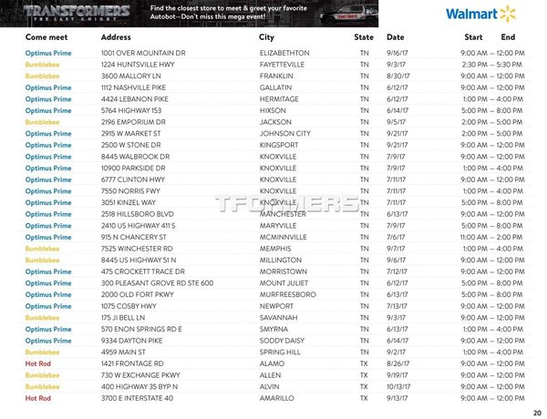 Autobot Unite Walmart US Transformers The Last Knight Tour Stops And Dates 21 (21 of 29)